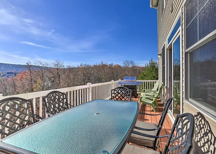 New ! Slopeside Townhome : Wfh, Ski, Dine & Hike